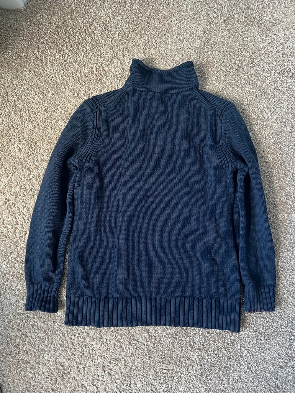 J.crew. Rollneck Sweater in Navy